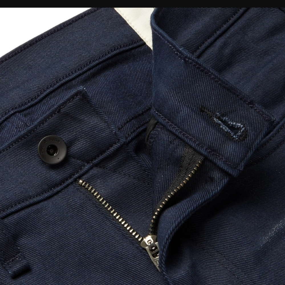 Rag & BONE ELM MODAL STRAIGHT LEG JEANS - Picture 4 of 6